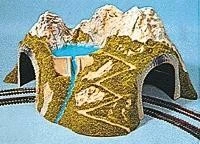 Noch 5180 HO Scale Tunnels -- Double Track, Curved 43 x 41 x 23cm - Image 1 of 1