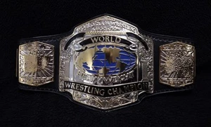 WCWA World Class Wrestling Association World Heavyweight Championship Belt 4mm - Picture 1 of 11