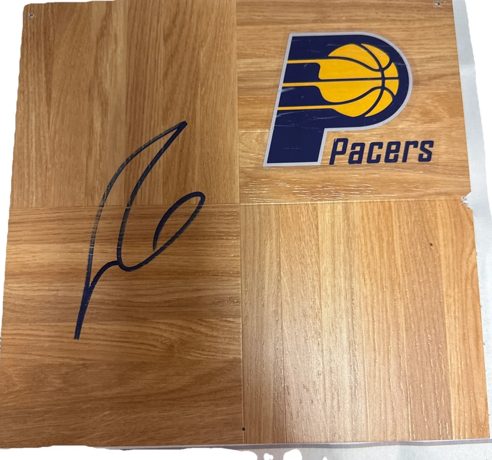 Suelo Pacers firmado por Reggie Miller **LEER Foto 1 de 4