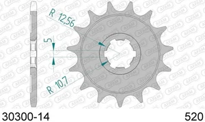PIGNONE AFAM 30300-14 PASSO 520 YAMAHA YZ 490 490 1981 1990 - Foto 1 di 1