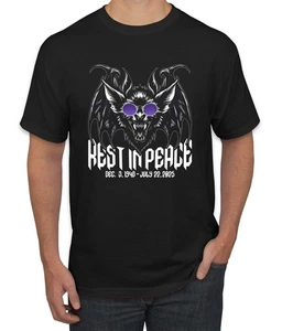 Camiseta para hombre Rest In Peace Prince of Darkness, gafas OZ rasgada - Imagen 1 de 3