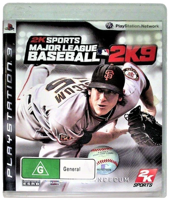 2K Sports Major League Baseball 2K9 Sony PS3 PlayStation - Image 1 of 2