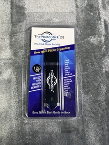 The Photo Stick 2.0 Mobile Flash Drive 128 GB Backup/Organizer Mac Window PC NEW - Picture 1 of 3