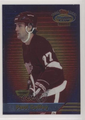 1993-94 Topps Stadium Club Finest Members Only Paul Coffey #4 HOF - Image 1 of 2