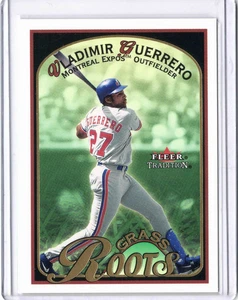 2001 Fleer Tradition Vladimir Guerrero Grass Roots #5 - Picture 1 of 2