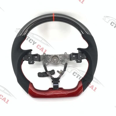 Custom Carbon Fiber Steering Wheel for Lexus GS300 GS350 GS430 ES240 2006-2011 - Image 1 of 4