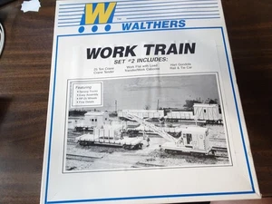Walthers HO Scale D&RGW Maint of Way Work Train Set #2: 6 Car Kit #932-94 - Picture 1 of 3