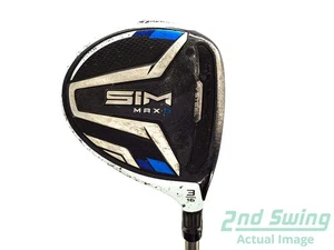 TaylorMade SIM MAX-D Fairway Wood 3 Wood 3W 16° Graphite Senior Right 43.25in - Picture 1 of 10