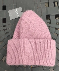 Feldur hell lila rosa Angora Mischung Beanie Strickmütze Gr. Small. - Bild 1 von 4