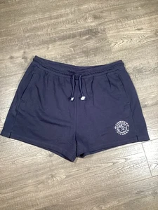 Gymshark Legacy Cotton Herren Shorts Blau Gr. XXL Regular Fit Workout Gymwear Neu - Bild 1 von 11