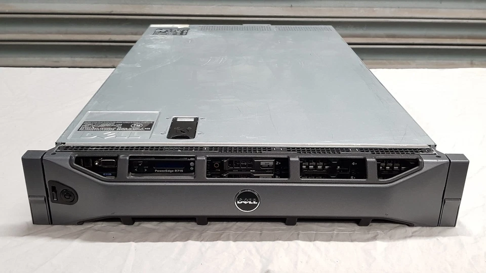 Dell PowerEdge r715 2x AMD Opteron 6348 16GB 2x 146GB 2U Server - Image 1 of 4