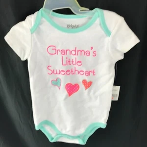 Kidgets Taglia 3/6m Pezzo Unico Nonna Piccola Sweetheart Vestiti Bambino Bambino - Foto 1 di 11