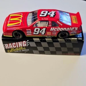 VTG 1995 Bill Elliot NASCAR Racing Collectibles McDonalds Ford TBird Model Car - Picture 1 of 8