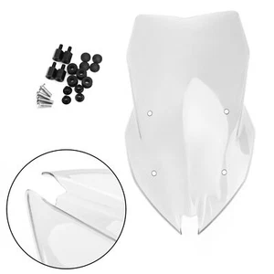ABS Plastic Motorcycle Windshield WindScreen for BMW F900XR 2020-2021 Clear B2 - Picture 1 of 11