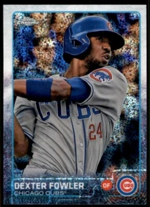 Actualización Topps 2015 cromo #US395 refractor de motas Dexter Fowler - Imagen 1 de 2