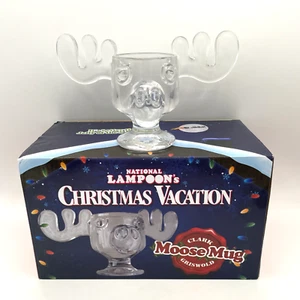 National Lampoons Christmas Vacation CLARK GRISWOLD Moose Mug Glass - Picture 1 of 6