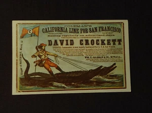 Yankee Clipper Sailing Cards replica "David Crockett"  - Bild 1 von 4