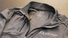 Large ADIDAS Pullover Jacket Gray 1/4 Zip Embroidered Climalite /jack nadel/ NWT