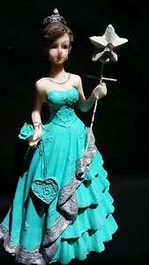 Mis Quince Años,Quinceañera Figurine,Fifteen Party Favor,Cake Topper,Sweet 16,15 - Picture 1 of 8