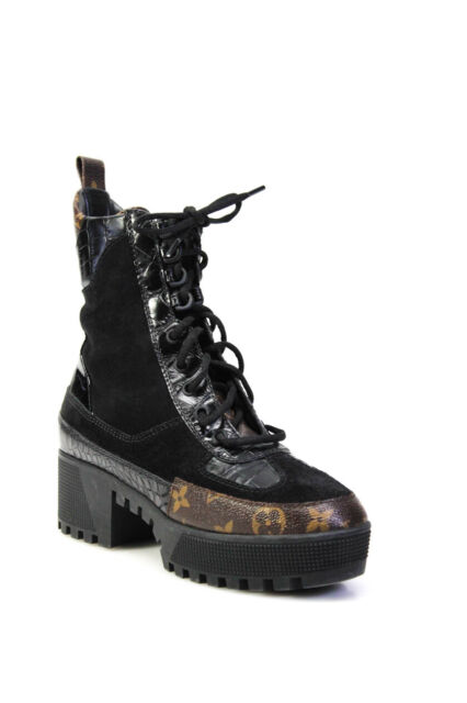 Botas Louis vuitton Negro talla 38 IT de en Cuero - 28748510