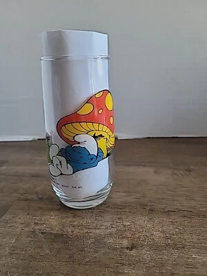 Cristal Pitufo Perezoso 1982 Foto 1 de 4