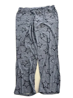 Lucky Brand LARGE Womens Blue Star Lounge Pant pockets Large 12-14 NEW No Tags - Image 1 of 4