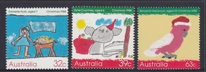 AUSTRALIA 1988 CHRISTMAS Set of 3 Stamps MNH Price  $2.50 - Picture 1 of 1