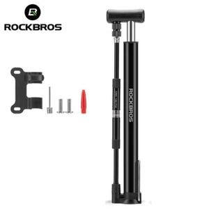 Mini Bike Pump Portable Bicycle Tyre Inflator Hand Pump 8.3Bar High Pressure - Picture 1 of 10