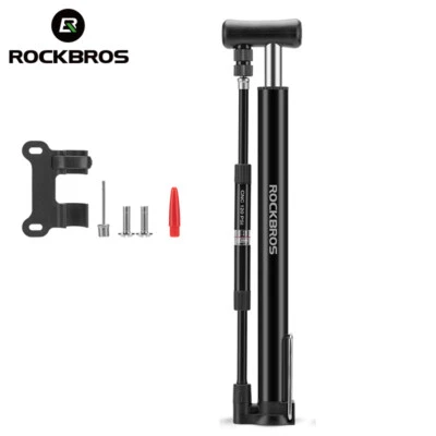 Mini Bike Pump Portable Bicycle Tyre Inflator Hand Pump 8.3Bar High Pressure - Image 1 of 4