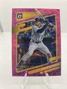 Bryan Reynolds 2021 Donruss Optic #109 Pink Velocity Prizm/249 Pirates - Imagen 1 de 2