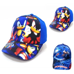 Sonic The Hedgehog Baseball Cap Boys Girls Snapback Sports Sun Hat Visor Caps♡. - Picture 1 of 6
