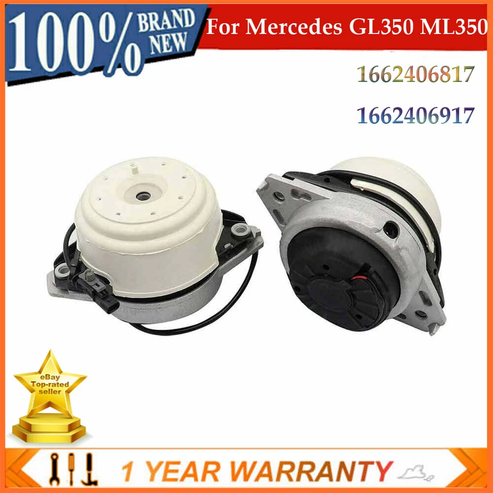US Pair Left & Right Engine Mount 1662400300 1662400400 For Mercedes-Benz GL350 - Image 1 of 4