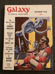 Galaxy Science Fiction Magazine December 1956 Sheckley, Bester - Imagen 1 de 7