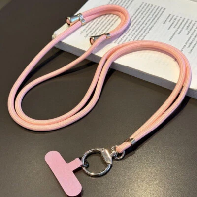 Funda universal con cordón para teléfono celular soporte eslinga collar correa cordón para cuello Foto 1 de 4