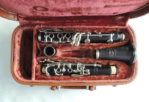 Vintage Bundy Wood Clarinet Ser. X 88233 Made In USA - Picture 1 of 15
