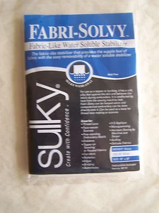 Fabri-Solvy Soluble Stabilizer 20" x 36" 407-01 - Picture 1 of 1