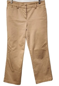Charter Club Pants Shop Petite Pants Size 4P Khaki Tan 29x25.5 Classic Career - Picture 1 of 14