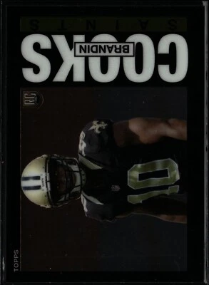 2014 Topps Chrome #31 Brandin Cooks Saints 1985 Topps - Image 1 of 2