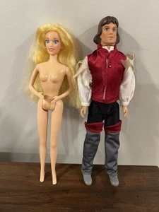Bambola Odette La Principessa dei Cigni Tyco Principe Derek - 1994 Lago dei Cigni - Foto 1 di 24