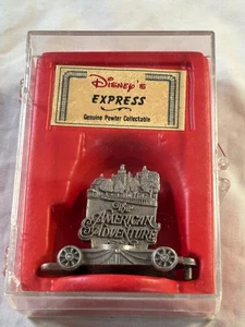 Disney's Express The American Adventure Flat Car Train Six Flags Figure M-575 - Picture 1 of 1