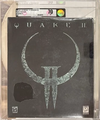 Quake II  PC Big Box NEW & SEALED VGA 70 EX+ 🔥 Only 9 Graded! - Image 1 of 2