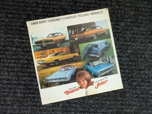 1969 DODGE Original Sales Brochure Catalog Charger-Monaco-Polara-Coronet-Dart - Picture 1 of 10