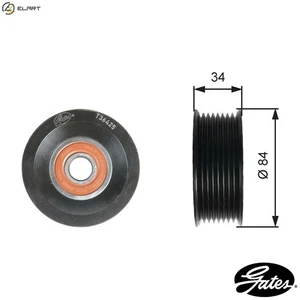 DEFLECTIONGUIDE PULLEY VRIBBED BELT T36425 FOR MAZDA ATENZA/Station/Wagon 2.0L - Picture 1 of 9