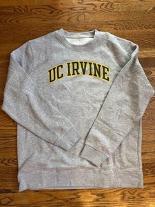Sudadera gris para hombre Fanatics UC Irvine talla L nueva - Imagen 1 de 7