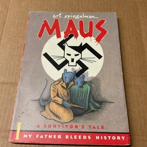 MAUS: A Survivor's Tale: My Father Bleeds History - Art Spiegelman - PB 1986 - Foto 1 di 4