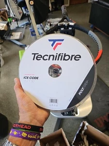 660’ Reel - Tecnifibre Ice Code 16g/1.30mm - White - Picture 1 of 3