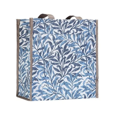 Willow Bough Shopping Bag Reuseable Canvas Travel Tote Handbag William Morris - Image 1 of 4