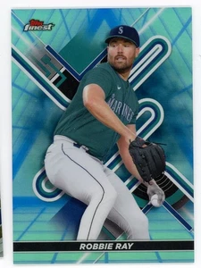 2022 Topps Finest Robbie Ray Blue/ Aqua Vapor Refractor #88 #/250 Mariners - Picture 1 of 1