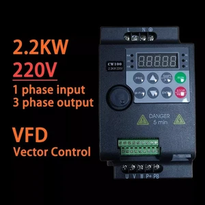 2.2KW 12A 220V AC Motor Drive Variable Inverter VFD Frequency Speed Controller - Picture 1 of 6