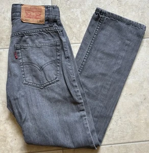 Levi’s 514 Adjustable Waistband Youth Boys Denim Jeans Size 12 Slim 24x26 - Picture 1 of 9